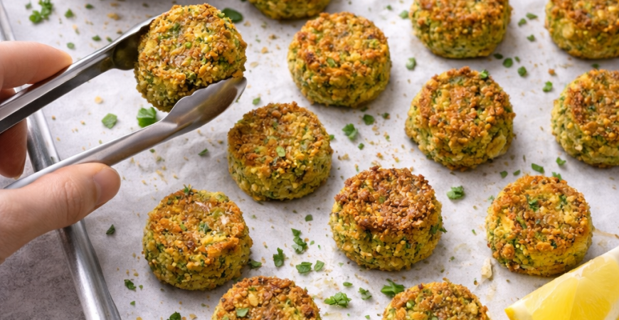 Baked Falafel Bites