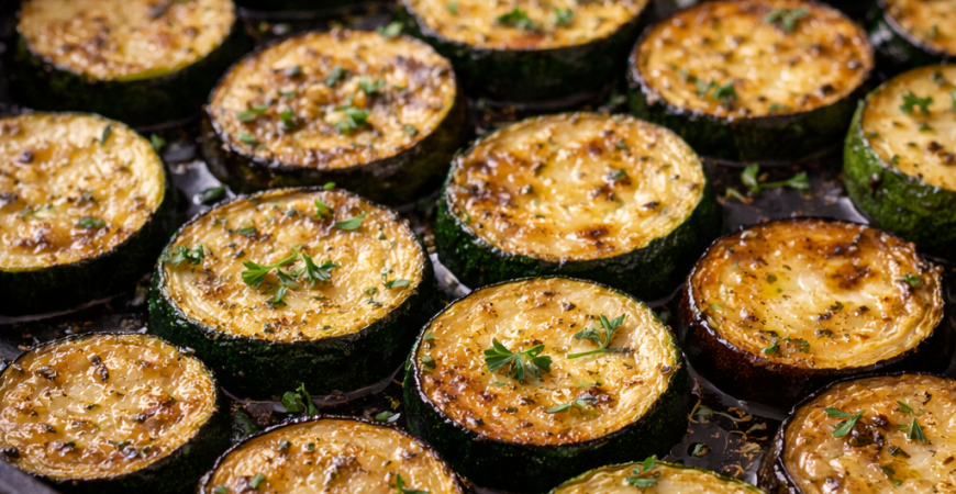 Pan-Seared Zucchini Slices