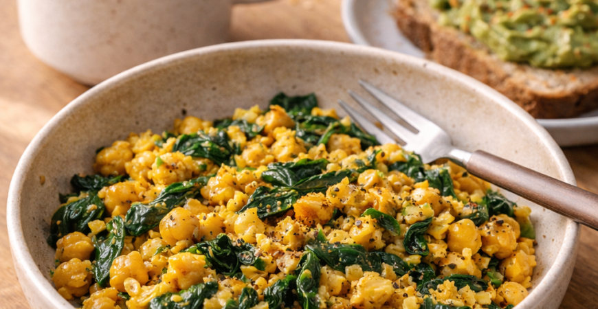 Savory-Chickpea-Scramble-with-Spinach