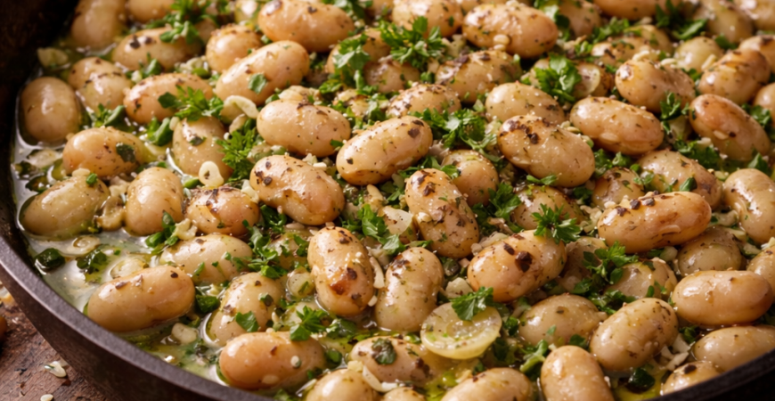 Warm Marinated Beans